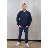 Lacoste - AH0128 - Trui - Navy Blue - Katoenmix