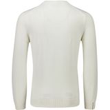 Lacoste - Ronde Hals Sweater - Wit - Katoen - Regular Fit