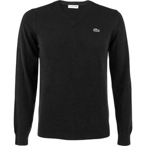 Lacoste - V-Neck Sweater - Heren - Groen - Katoen
