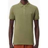 Lacoste Slim Fit polo - kaki groen