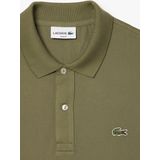 Lacoste Slim Fit polo - kaki groen