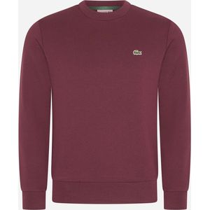 Lacoste - Fleece Crewneck Sweatshirt - Roodbruin - Heren