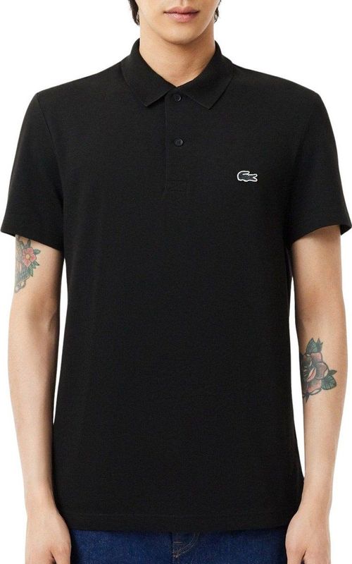 Lacoste Sport Polo Regular Fit stretch - zwart