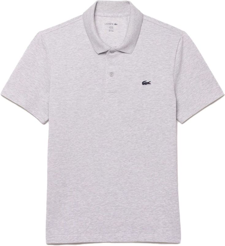 Lacoste Sport Polo Regular Fit stretch - lichtgrijs melange