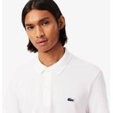 Lacoste Poloshirt Breathable Wit - Maat L - Heren