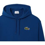 Hoodie - Donkerblauw - 100% Katoen - Vaste Capuchon met Aantrekkoord