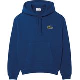 Hoodie - Donkerblauw - 100% Katoen - Vaste Capuchon met Aantrekkoord