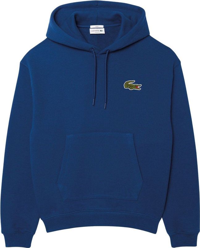 Hoodie - Donkerblauw - 100% Katoen - Vaste Capuchon met Aantrekkoord