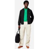 Lacoste Woven Full Zip Jacket - Zwart- Heren, Zwart