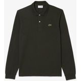 Lacoste Classic Fit polo lange mouw - diep donkergroen