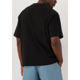 Lacoste - Oversized T-shirt - Zwart - Hoogwaardige Stof