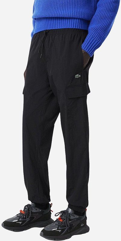 Lacoste - Woven Cargo Pants - Zwart - Cargobroeken