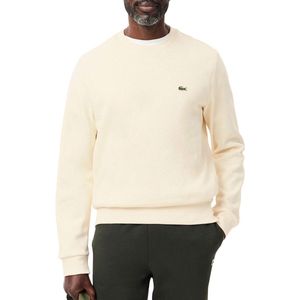 Lacoste Bio Cotton Fleece Crew Sweater - Groen - Katoen
