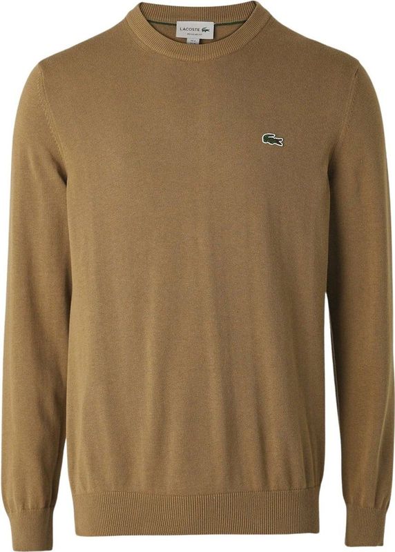 Lacoste - Crew Neck - Pullover - Geen Kleur - 70% Katoen, 30% Polyamide