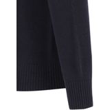 Lacoste - Herentrui - Navy Blauw - Wol - O-hals