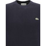 Lacoste - Herentrui - Navy Blauw - Wol - O-hals