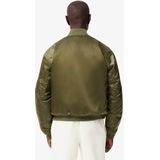 Lacoste - Groene Waterdichte Bomberjack van Nylon voor Heren