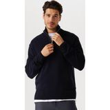 Lacoste - Zip-up Coltrui - Blauw - Wol