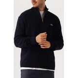 Lacoste - Zip-up Coltrui - Blauw - Wol