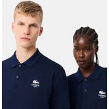 L.12.12 Classic Fit Poloshirt in Donkerblauw
