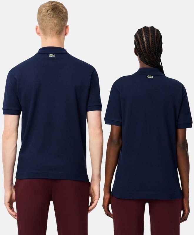 L.12.12 Classic Fit Poloshirt in Donkerblauw