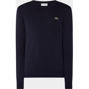 Lacoste - Sweatshirt - Blauw - Katoen - Ronde Hals