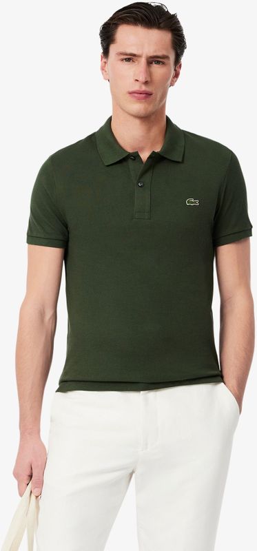 Lacoste Slim Fit polo - army groen
