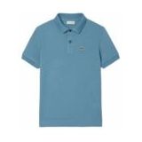 Lacoste Polo - Piqué - Kalksteen - Met Logo