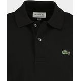 Lacoste - Heren Polo Shirt - Zwart - Katoen - Lichte Klassieke Pasvorm