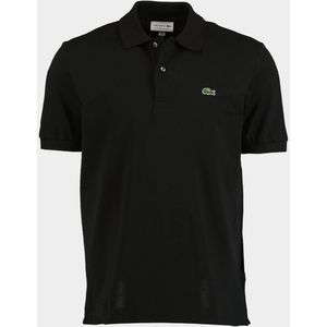 Lacoste - Heren Polo Shirt - Zwart - Katoen - Lichte Klassieke Pasvorm