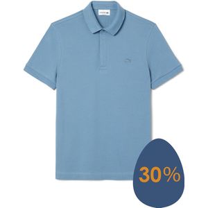 Lacoste - Paris Stretch Pique - Polo - Leisteen Blauw Grijs - Regular Fit