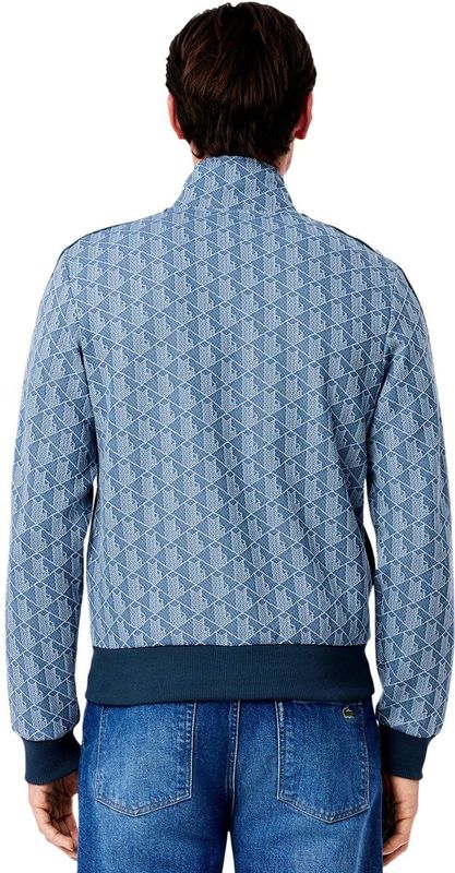 Lacoste Vest Heren Blauw - Katoen - Nieuwe Collectie