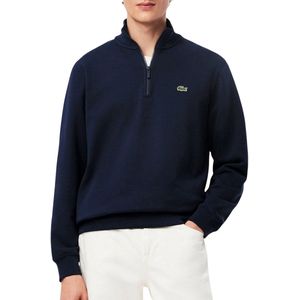 Lacoste Half Zip Sweater - Heren - Groen - Katoen