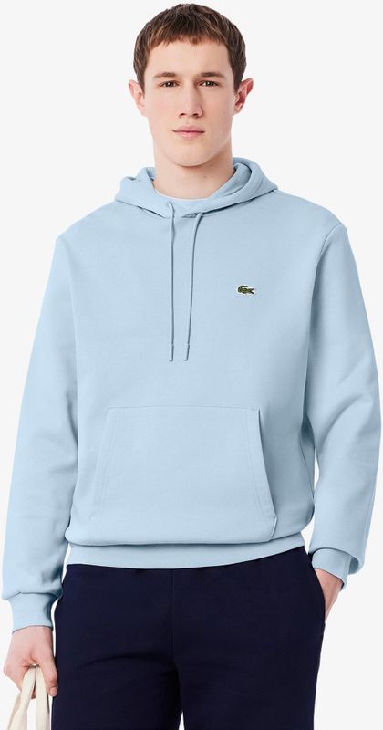 LACOSTE - Hoodie - Lichtblauw - Katoen