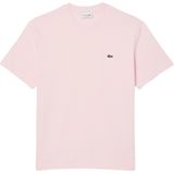 Lacoste - T-Shirt - Roze - Heren - Print T-shirts
