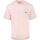 Lacoste - T-Shirt - Roze - Heren - Print T-shirts