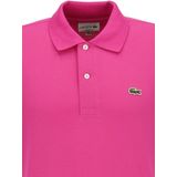 Lacoste - Polo Shirt - Roze - Katoen - Korte Mouwen