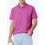 Lacoste - Polo Shirt - Roze - Katoen - Korte Mouwen