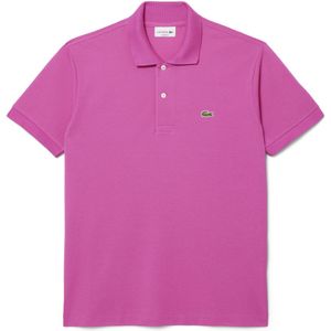 Lacoste - Polo Shirt - Roze - Katoen - Korte Mouwen