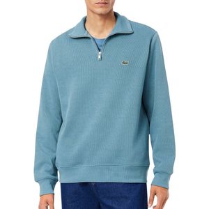 Sweatshirt mit Troyer-Kragen