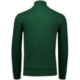 Lacoste - Hoge Hals Rits Sweater - Groen - Katoen