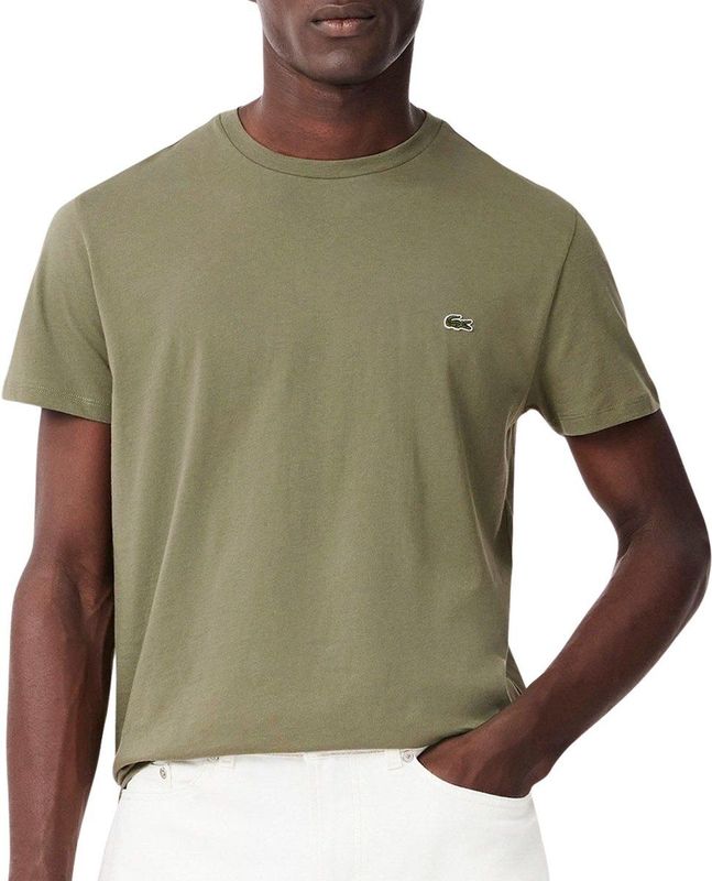 Lacoste - 1THT1 - T-shirt - Groen - Katoen