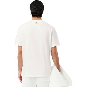 Lacoste - TH0284 - T-shirt - Flour/Limestone