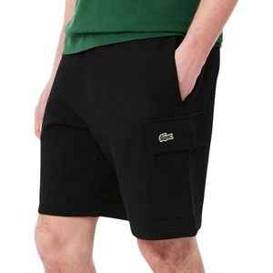 Lacoste - GH9743 - Korte Broek - Zwart - 100% Biologisch Katoen