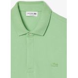 Lacoste - Paris Stretch Pique Polo - Limoen Groen - Stretch Mini-Pique