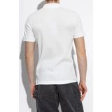 LACOSTE - Poloshirt - Wit - Slanke Pasvorm - Knoopsluiting