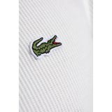 LACOSTE - Poloshirt - Wit - Slanke Pasvorm - Knoopsluiting