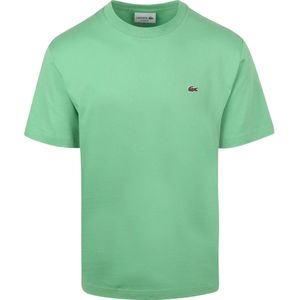 Lacoste - T-Shirt - Olijfgroen - Heren - Print T-shirts