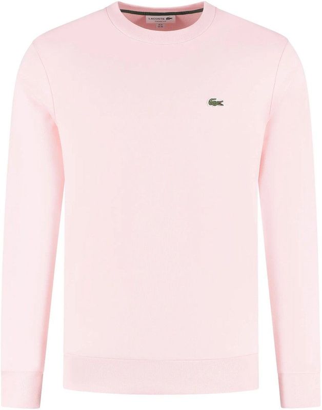 Lacoste - Klassiek Fit Sweatshirt - Roze - Katoen