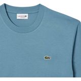 Lacoste - O-hals Shirt - Blauw - Heren - Korte Mouwen - Crocodile Logo